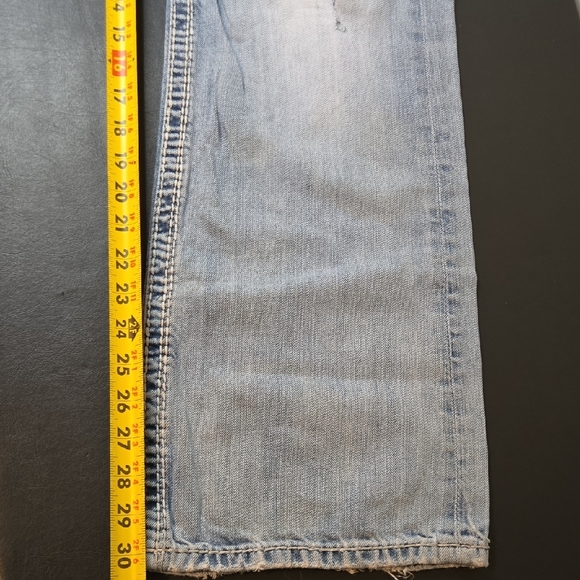 Rock Revival Boot Cut Ripped Jeans in Light Blue - Picture 13 of 16